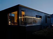 Klyngelys lyskjede 1500 LED m/8 funksjoner